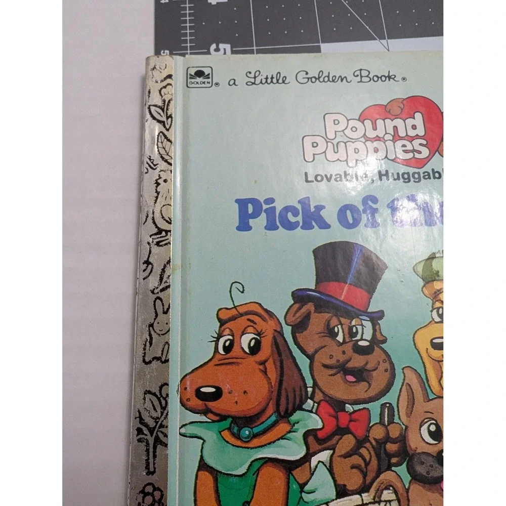 Golden Books Pound Puppies 1980s Pick‎ of the Litter & Problem Puppies lot 2